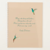 Hope Hummingbird Planner (Voorkant)