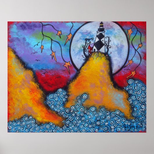 Hope In Isolation Poster original du phare (Devant)