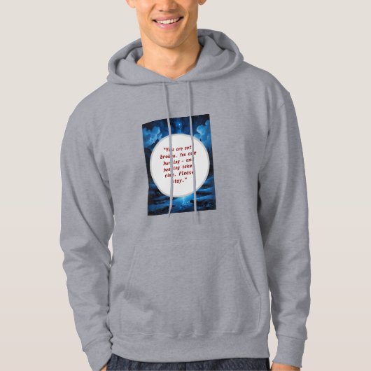 "Hope in the Shadows" Hoodie (Voorkant)