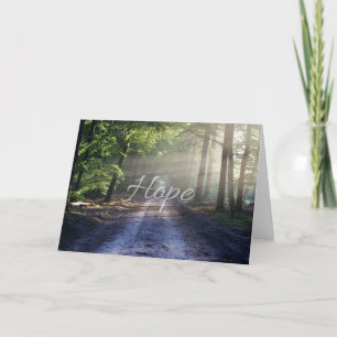 Hope Inspirerend Blank Note Kaart