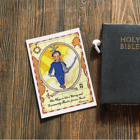 Hope is een Anchor Inspirerend Briefkaart
