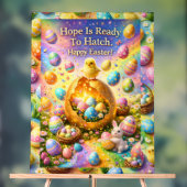 Hope is ready to hatch magical happy Easter chick  (Neutre)