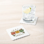 Hope joy Peace and Cocoa Kartonnen Onderzetters (Insitu)