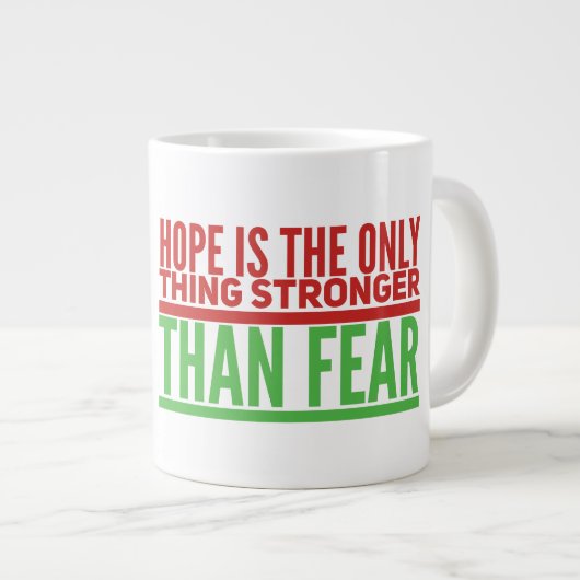 Hope Jumbo Mug (Devant droit)