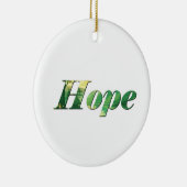 Hope. Keramisch Ornament (Rechts)