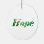 Hope. Keramisch Ornament (Links)