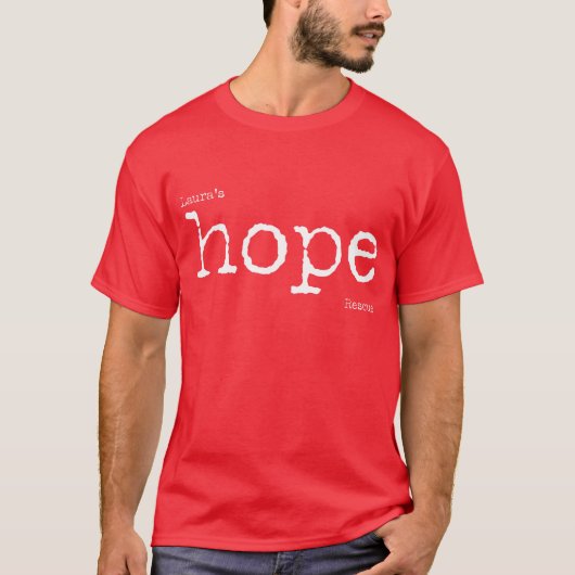 Hope - Laura's Hope Rescue T-shirt (Voorkant)