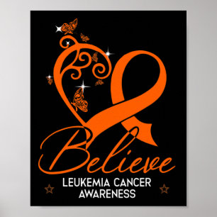 Hope Leukemie Awareness Gift Poster