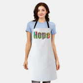 Hope Logo Wit Schort (Gedragen)