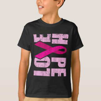 HOPE LOVE Bewustzijn over borstkanker Wereldkanker T-shirt