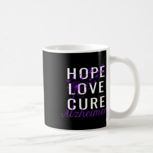 Hope Love Cure Heimerheimer Ziekte Bewustzijn Koffiemok