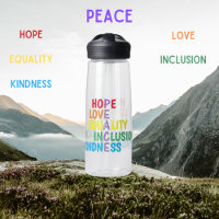 Hope, Love, Equality, Inclusion, Kindness, Peace
