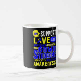 Hope Love World Down Syndrome Day Vrouwen Kinder Koffiemok