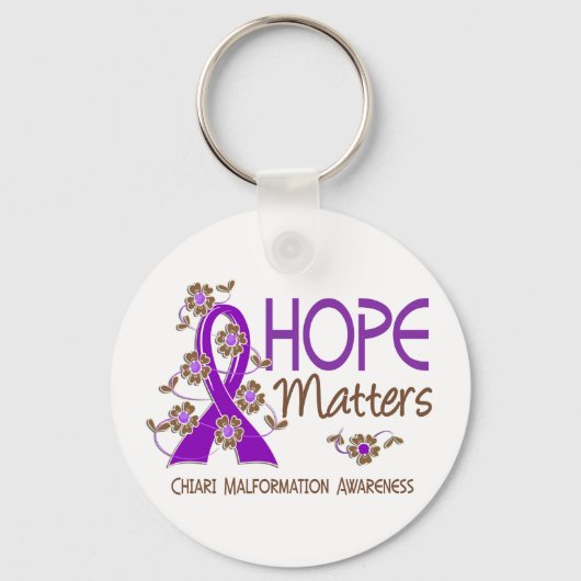 Hope Matters 3 Chiari Malformation Sleutelhanger (Voorkant)