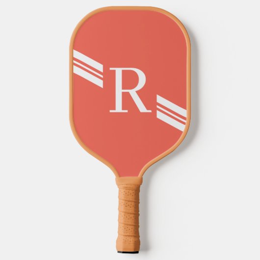 Hope Monogram Initiaal Pickleball Paddle (Achterkant)