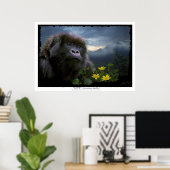 "HOPE" Mountain Gorilla Print (Thuiskantoor)