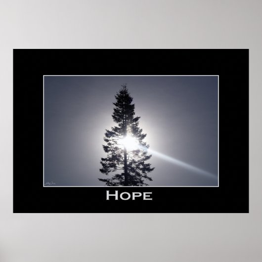 HOPE Natuur Foto Poster (Voorkant)