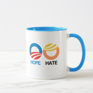 HOPE (Obama) vs. HATE (Trump) Mok