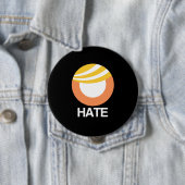 HOPE (Obama) vs. HATE (Trump) Ronde Button 4,0 Cm (In situ)