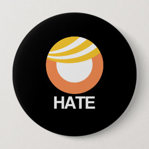 HOPE (Obama) vs. HATE (Trump) Ronde Button 4,0 Cm