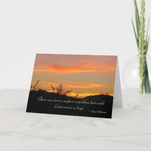 Hope of Sunrise - Carte de voeux