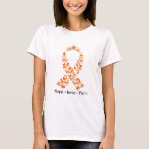 Hope Oranje Awareness Ribbon T-shirt