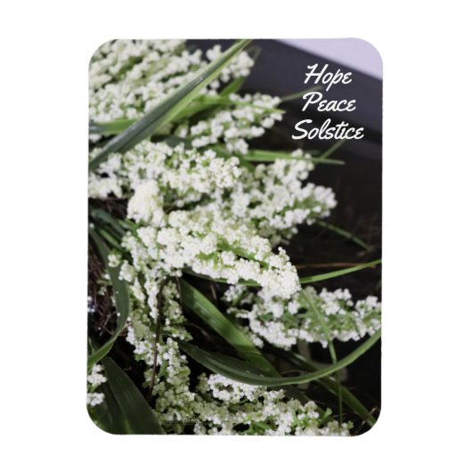 Hope Peace Solstice Magnet Magneet (Verticaal)