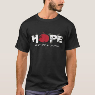 HOPE - Pray voor Japan T-shirt