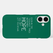 Hope Quotes Case-Mate iPhone Case (Achterkant (horizontaal))