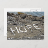 Hope Seashell Art Briefkaart (Voorkant / Achterkant)