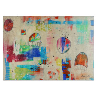 Hope Soaring 11x8 deco Glass Cutting Board Snijplank