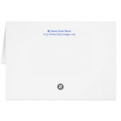 Hope Springs Eternal Card (Achterkant Horizontaal)