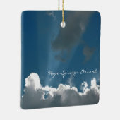 Hope Springs Eternal Card Keramisch Ornament (Rechts)