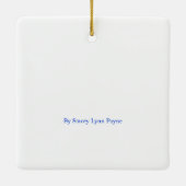 Hope Springs Eternal Card Keramisch Ornament (Achterkant)