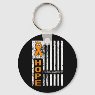 Hope Support Team Leukemiebewustzijn Amerika Usa Sleutelhanger