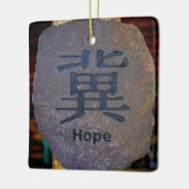 Hope-symbool Keramisch Ornament (Links)