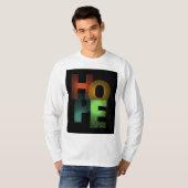 "Hope T-Shirt - Spread Positivity" (Devant entier)