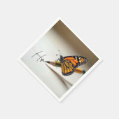 Hope Text and Monarch Butterfly On a Pencil Servet (Hoek)