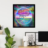 Hope Tree of Life Poster (Thuiskantoor)