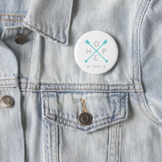 Hope Tribe - Mental Health Awareness - Button (In situ)