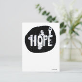 HOPE - variable Hoffnung Briefkaart (Staand voorkant)