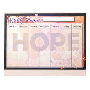 Hope weekplanner vellen notitieblok