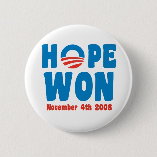 Hope Won Button (Voorkant)