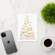 Hopelijk win je de Jackpot Red & Gold Christmas Ka