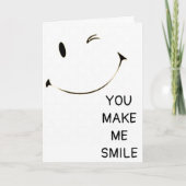 HOPELIJK ZET JE VERJAARDAG EEN GLIMLACH OP JE GEZI KAART (Voorkant)