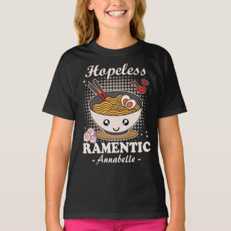hopeloze ramenticus | Grappig Romantisch Ramen - Z T-shirt
