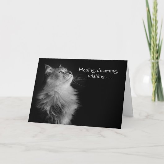Hopen, dromen, Kaart wensen (Voorkant)