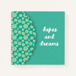 Hopes and Dreams Boho Mint Notitieboek