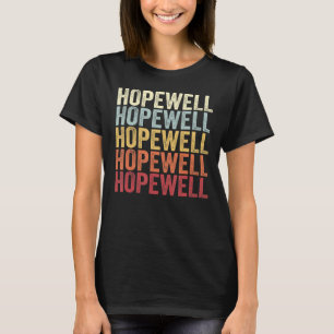 Hopewell Pennsylvania Hopewell PA Retro Vintage Te T-shirt