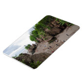 Hopewell Rocks Low Tide Canada Flex Magnet (Côté Gauche)